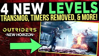 OUTRIDERS New Horizon Update  4 New Expeditions Transmog System Updated Loot and More [upl. by Ekyt]