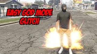 The Easiest God Mode Glitch in GTA5 Right Now [upl. by Valley750]