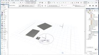 The ARCHICAD MORPH Tool  Creating a Rectangle Arc or Circle Shaped MORPH Element [upl. by Crispen921]