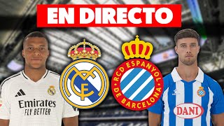 🔴REAL MADRID vs ESPANYOL · EN DIRECTO JORNADA 6 LALIGA · REACCIONANDO EN VIVO [upl. by Odranoel407]