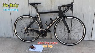 Xe Đạp Đua Chính Hãng Italya Pinarello Gan S Carbon T700 Cao Cấp Xách Tay Nhật Bản Shimano Japan [upl. by Alix]