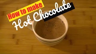 Super Rich Hot Chocolate Hot CocoarecipeHow to make hot chocolatecook better [upl. by Keheley578]