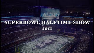 🏈Fergie BEP Usher 🏈  Super Bowl Halftime Show HD4K 2011 [upl. by Amsab493]