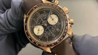 Bronze Gold Omega Chronoscope [upl. by Kopaz]