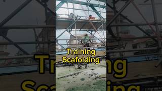 Scaffolding Training at gulf  स्काफोल्डिङ्ग को लागि ट्रेनीङ्ग  खाडी को लागि काम सिक्दै  kshetri [upl. by Robbin]