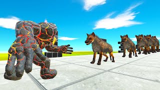 HYAENODON TEST  Animal Revolt Battle Simulator [upl. by Kalam]