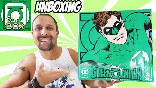 Unboxing Fan Box DC Comics Jun2017 Lanterna Verde Green Lantern  Caixa Surpresa oficial [upl. by Joye]