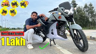 Best Bike Under 1 Lakh In 2023 2024  Top Mileage Bike In 125cc [upl. by Kcirdet]