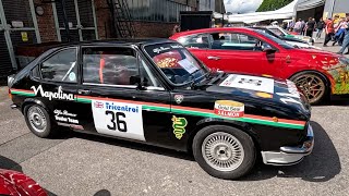 Brooklands Italian Car Day 2024 Alfa Romeo Alfasud Race Car [upl. by Matheson]