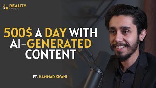 500 USD a day with AIgenerated content on multiple social platforms Ft Hammad Kiyani [upl. by Ariam]