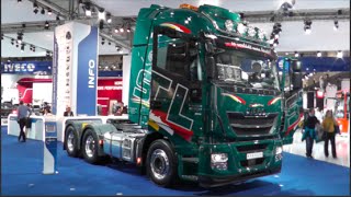 Iveco Stralis 2015 In detail review walkaround Exterior [upl. by Einuj462]