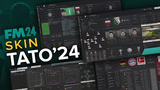 The BEST FM24 Skin So Far  Best Football Manager Skins [upl. by Tnert]