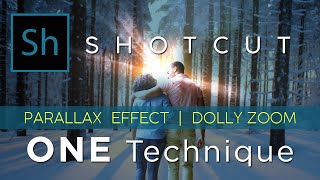 How to do the Cinematic Parallax Vertigo amp Dolly Zoom Effect in Shotcut  Great for Cinemagraphs [upl. by Wall]