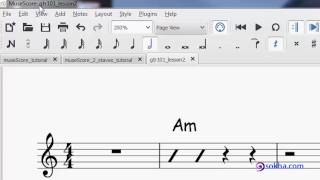 MuseScore សរសេរ chord ពាក្យច្រៀង ដូររចនានឹងទំហំអក្សរ [upl. by Alin]