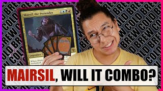 Cold Brew Mairsil the Pretender Will It Combo Ep 25  Livestream Deck Tech  MTG cEDH Commander [upl. by Anilok414]