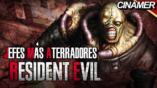 Top 10 ► Jefes de RESIDENT EVIL [upl. by Cony]