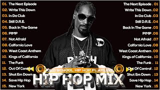 Best of Old School Hip Hop 90s amp 2000s Mix  Snoop Dogg Dr Dre 50 Cent Eminem Ice Cube Juicy [upl. by Browne]