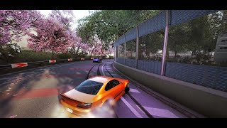 Carx Street PC  2JZ S15 Backwards entries highway section [upl. by Karlotte784]