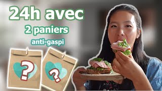 24H AVEC 2 PANIER ANTIGASPI  JE CUISINE LES PRODUITS QUI VONT PERIMES  PETIT BUDGET  RELAXE [upl. by Evin466]