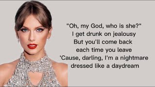 Taylor Swift  Blank Space Lyrics [upl. by Valera]