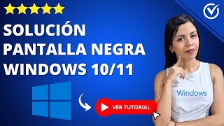 🖥️ Cómo SOLUCIONAR la PANTALLA NEGRA con Cursor tras Actualizar a Windows 1011 🖥️ [upl. by Nilok]