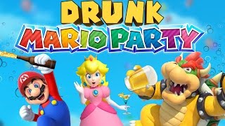 DRUNK MARIO PARTY  Mario Party 10 Gameplay [upl. by Oraneg]