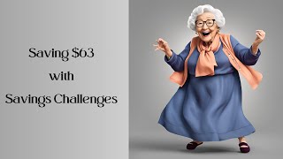 Saving 63 in Savings Challenges [upl. by Naimad167]