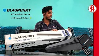 Blaupunkt SBA30 Soundbar Unboxing  Aarju Channel [upl. by Notnek]