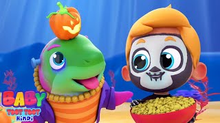 Spooky Baby Shark Song डरावना बच्चा शार्क गीत Baby Rhymes and Kids Videos in Hindi [upl. by Michaeu20]