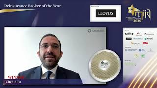 Reinsurance Broker of the Year 2020  Chedid Re [upl. by Peer]