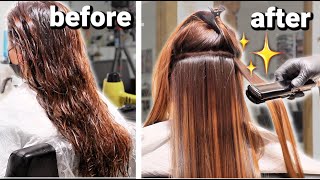 I LET MY HAIRDRESSER DO WHATEVER SHE WANTS TO MY HAIR  Hair Salon Transformation [upl. by Menard354]