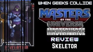 MASTERS OF THE UNIVERSE REVIEW  MASTERVERSE SKELETOR [upl. by Ulland]