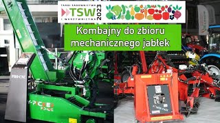 Kombajny do zbioru jabłek  Targi TSW 2023 [upl. by Swen551]