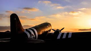 Overflight of a few C47 near a Village Sound Effect [upl. by Ecilef]