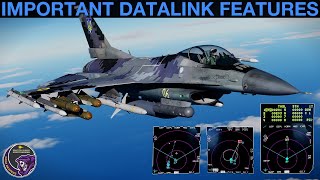 F16C Viper IMPORTANT NEW CAPCASSEAD Datalink Features Tutorial  DCS [upl. by Todd]