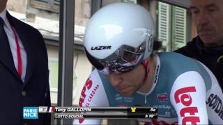 Tony Gallopin  Stage 4 Beaujeu  Mont Brouilly  ParisNice 2017 [upl. by Velick766]