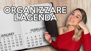 Come ORGANIZZO lAGENDA GIORNALIERA in SESSIONE  Università lingue to do list sport [upl. by Bornstein]