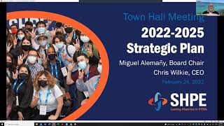 SHPE Town Hall re 20222025 Strategic Plan [upl. by Krigsman543]