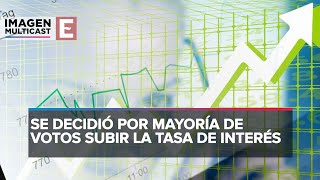 Banxico subió tasa de interés y modera ritmo para cierre de año [upl. by Anairb]