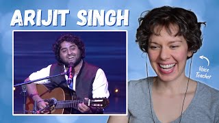 Voice Teacher Reacts to ARIJIT SINGH [upl. by Aloisius]