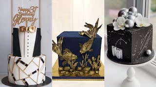 Descent Mens Birthday Cakes Designs  Incredible Cake Decoration Ideas for Husbands Birthday [upl. by Kimura262]