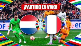 ASÍ FUE EL EMPATE ENTRE FRANCIA y HOLANDA en la EURO 2024 [upl. by Nesnah366]