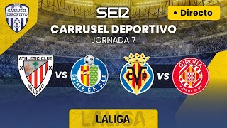 ⚽️ ATHLETIC CLUB vs GETAFE CF amp VILLARREAL CF vs GIRONA FC  EN DIRECTO LaLiga 2324  Jornada 7 [upl. by Notloc444]