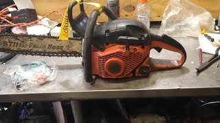 Dolmar ps510 chainsaw coil replacement no spark [upl. by Felder]