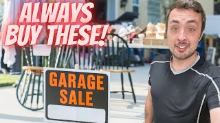 Man Makes Big Money Shopping At Garage Sales [upl. by Elleinwad991]