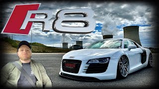 AUDI R8 V8 BOÎTE MÉCA 420 une SUPERCAR en BOÎTE MÉCA comme on en fait presque plus 🔥 [upl. by Noland]