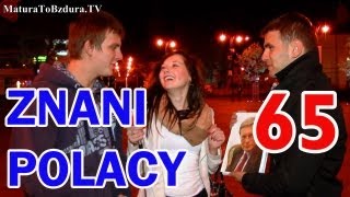 ZNANI POLACY odc 65 [upl. by Arrek]