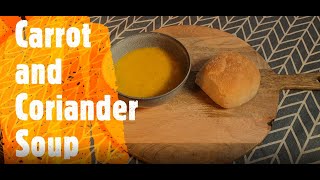 Carrot and Coriander Soup Maker Recipe  Smoothies and Soups [upl. by Jacquelyn823]