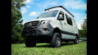 Mercedes Sprinter  New Exterior Upgrades and Epic Gear [upl. by Lemmy289]