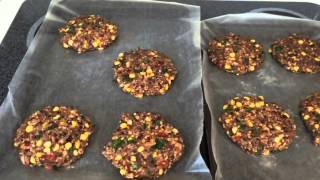 How to Make Spicy Black Bean Burgers [upl. by Armillia]